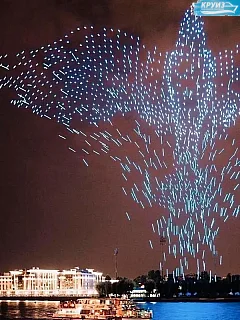 Фото | Фестиваль дронов с борта теплохода