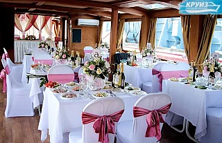 Фото | Свадьба на теплоходе